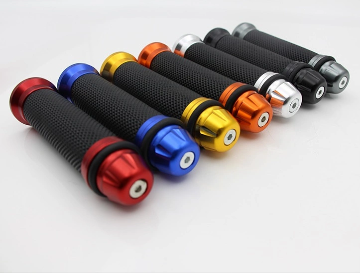 Hot Selling CNC with Rubber Motorcycle Customized Universal Handle Grips