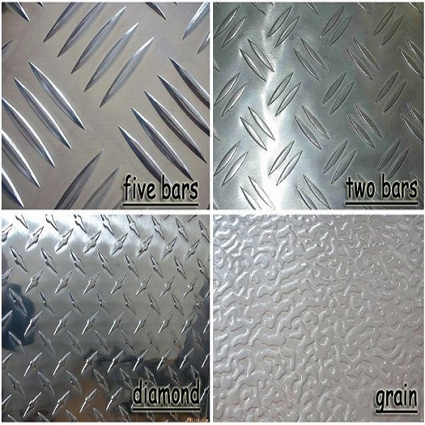 5052 Bright Finish Aluminum Diamond Plate / 3003 Aluminum Checker Plate Coils