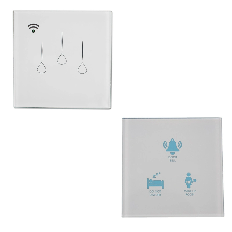 New Home Controller Wall Light Switch Glass Panel