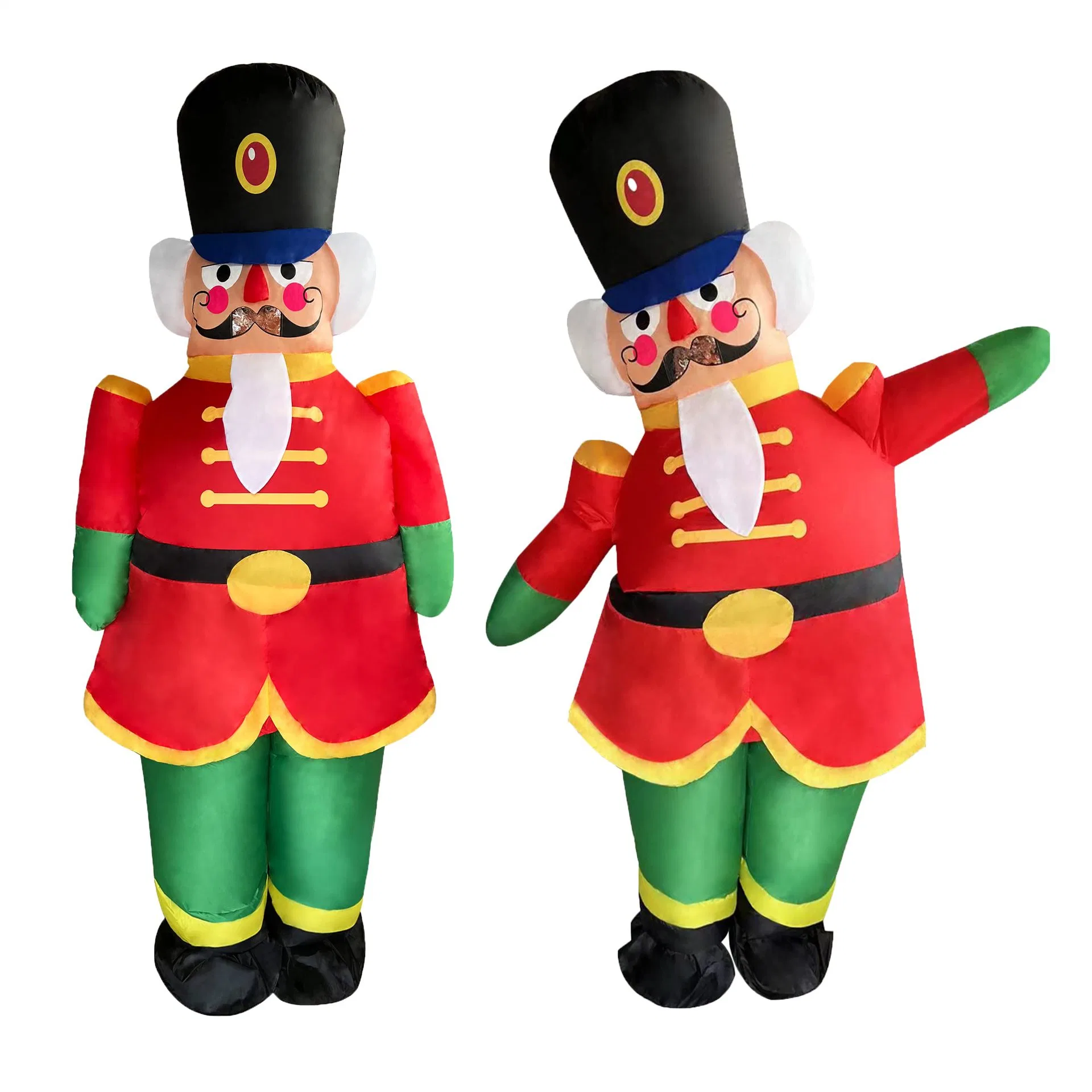 Holiday Airblown Outside Yard Display Custom Xmas Nutcracker Inflatable Decoration