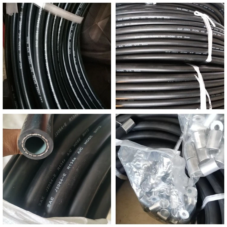 High quality/High cost performance Customized Corrosion Resistant Rubber Air Conditioner Hose Pipe Auto Air Condition Hoses for Sale SAE J2064