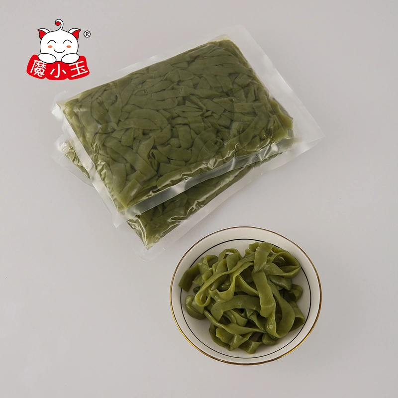 Wholesale Health Food Low Calorie with Spinach Konjac Fettuccine