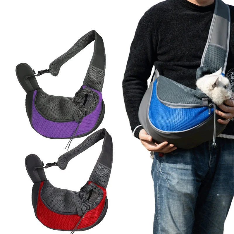 Туристические продукты животных сна наплечная сумка для использования вне помещений Пэт рюкзак щенка собака строп сумка