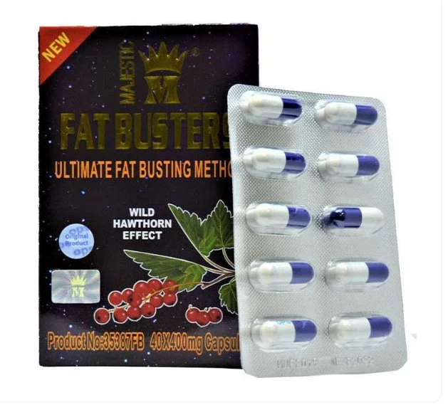 Fat Busters Weight Loss Capsules Slimming Capsules Long Iron Box