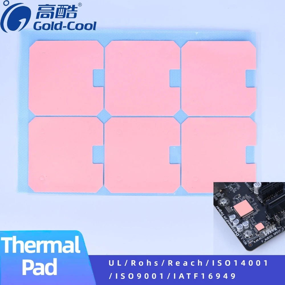 Feuille de gel de silice thermoconductrice avec auto-adhérence et gel de silice Matériau de remplissage pour composant électronique