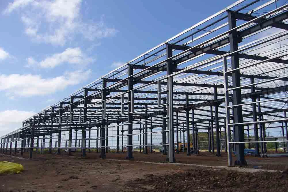 Large Span Steel Frame Warehouse Big Storage