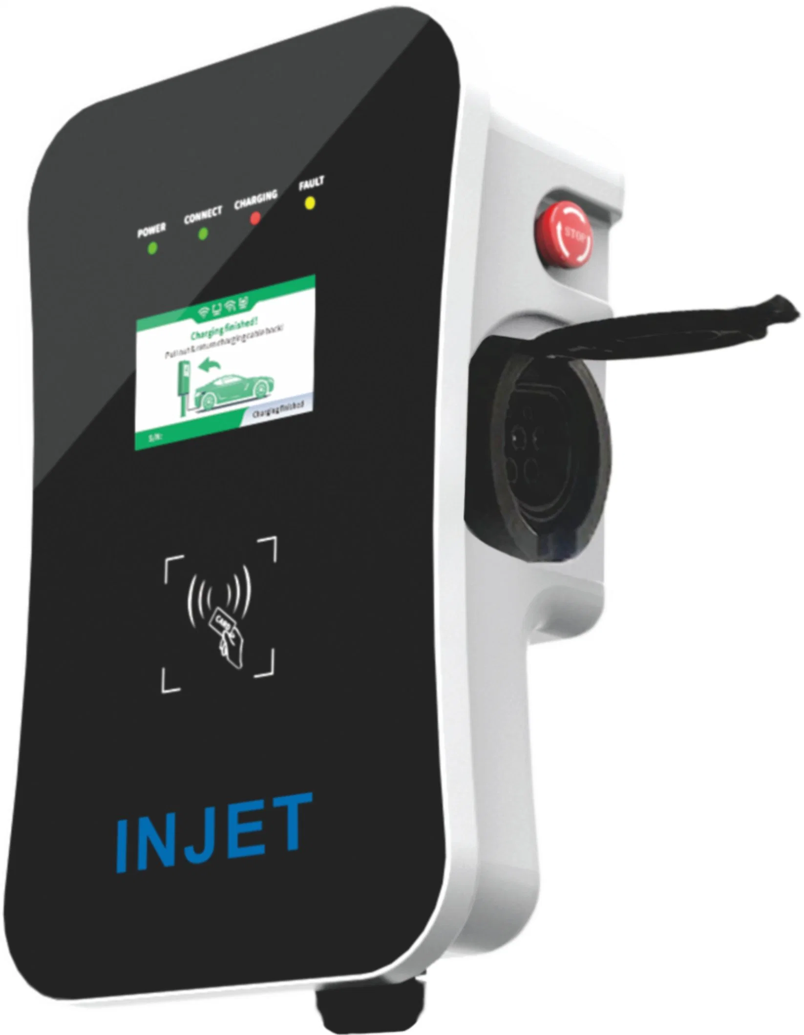 Weeyu IEC 62196-2 Wallbox Smart Wireless WiFi EV Charger with Type 2 Connector