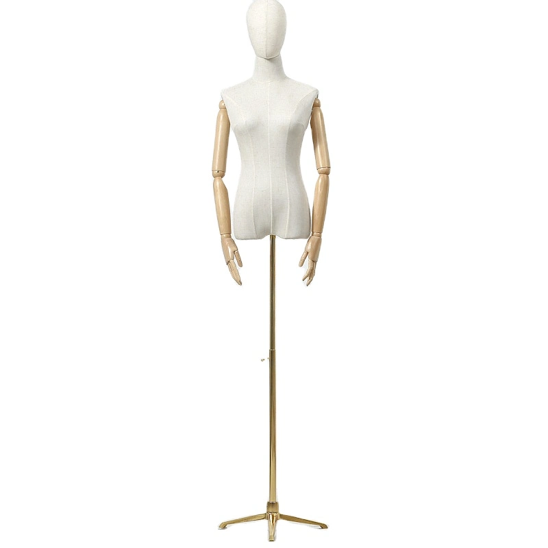 Fashioin Female Half Body Mannequin Outlet Dress Form for Draping Sewing