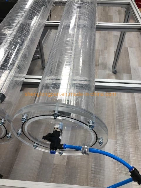 Custom Large Diameter Clear Plastic Acrylic Tube / PC Pipes 300mm 500mm 600mm 800mm