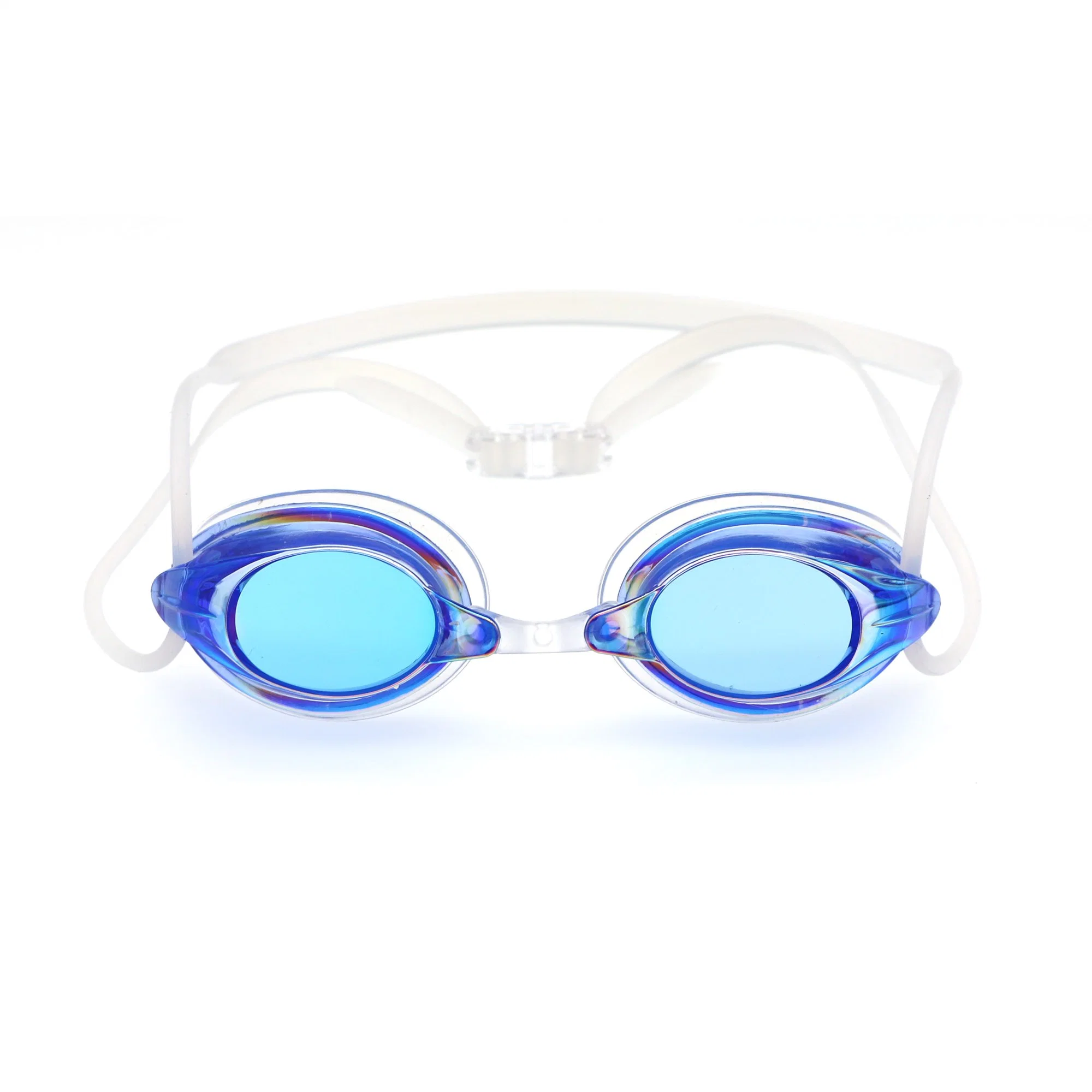 Racing Anti-Fog miroir lunettes de natation de revêtement