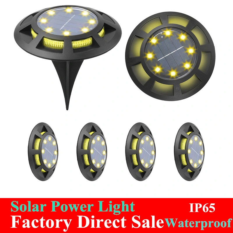 Solar Power Underground Lighting Energy Saving Lights LED Street Light Outdoor Lamp