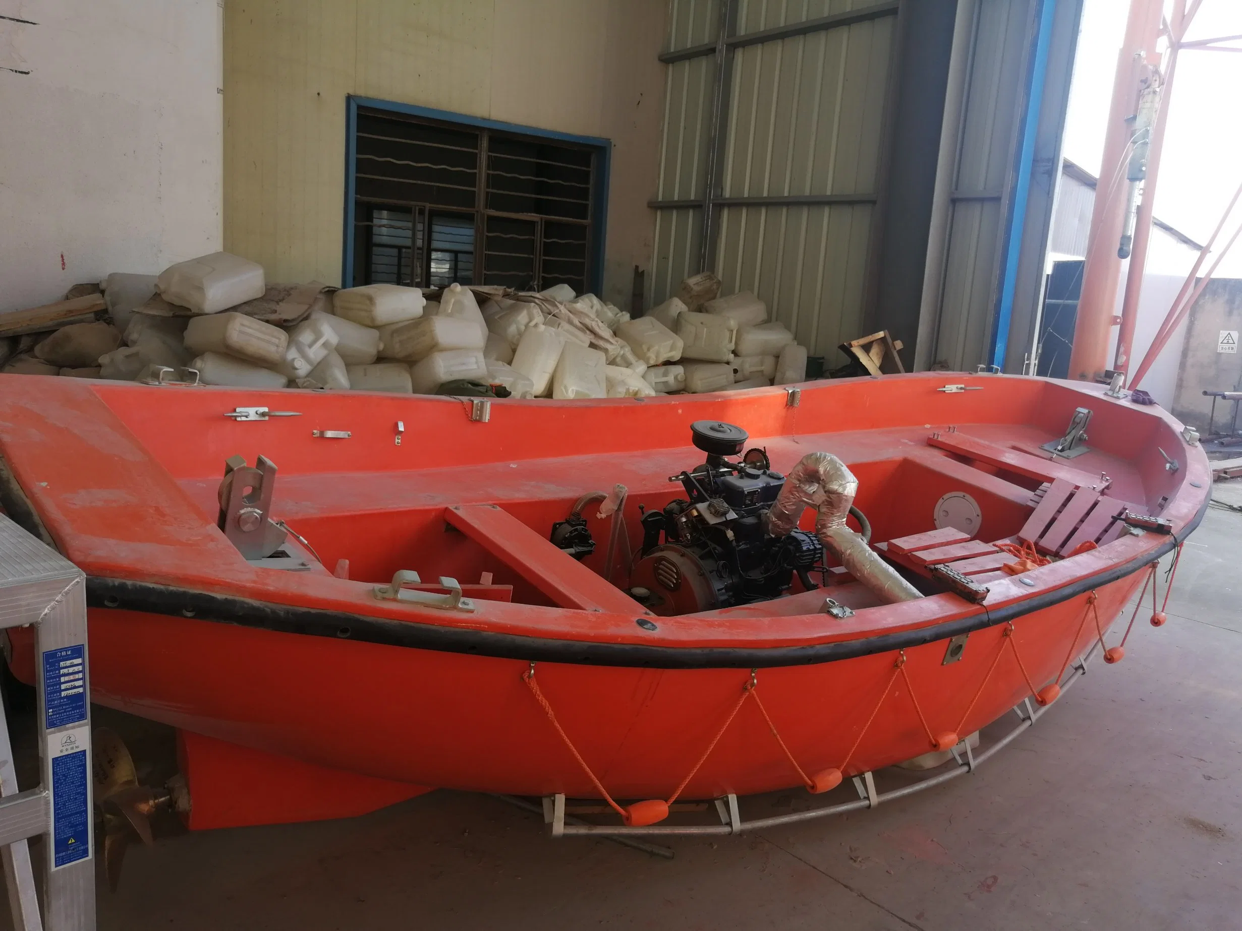 36person G. R. P Open Type Lifeboat