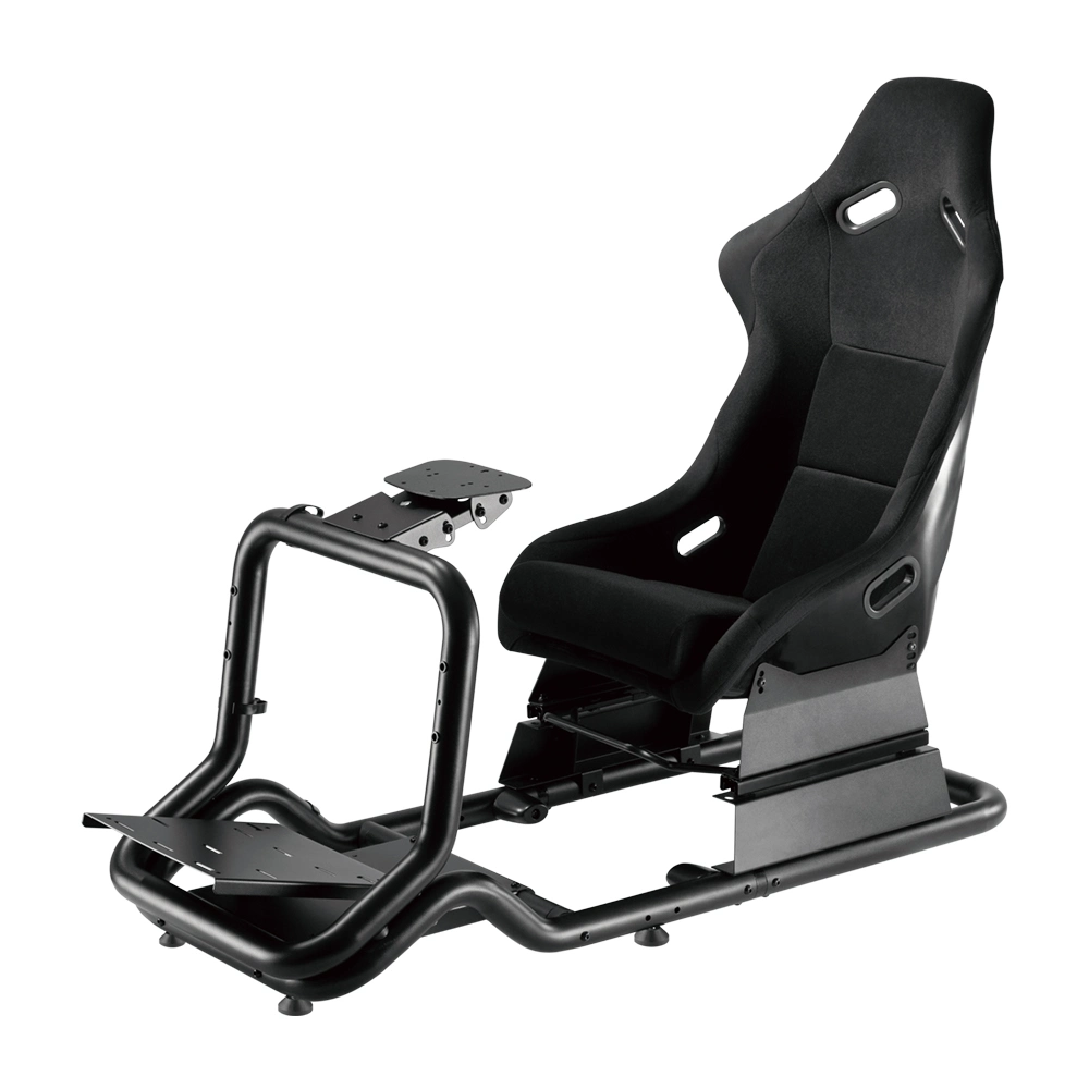 Coche de conducción ergonómico personalizada Silla de juegos de PC Soporte Volante simulador de carreras SIM Cockpit con asiento