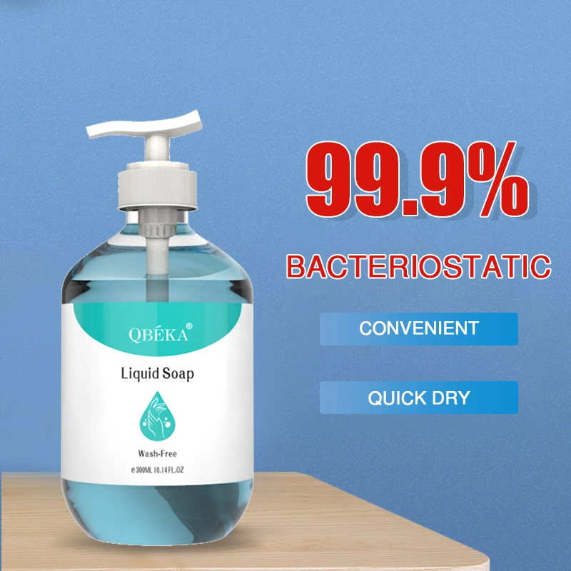 75 % Alcohol Disposable Free Hand Drying Gel Hand Sanitizer 300ml with Ce FDA MSDS