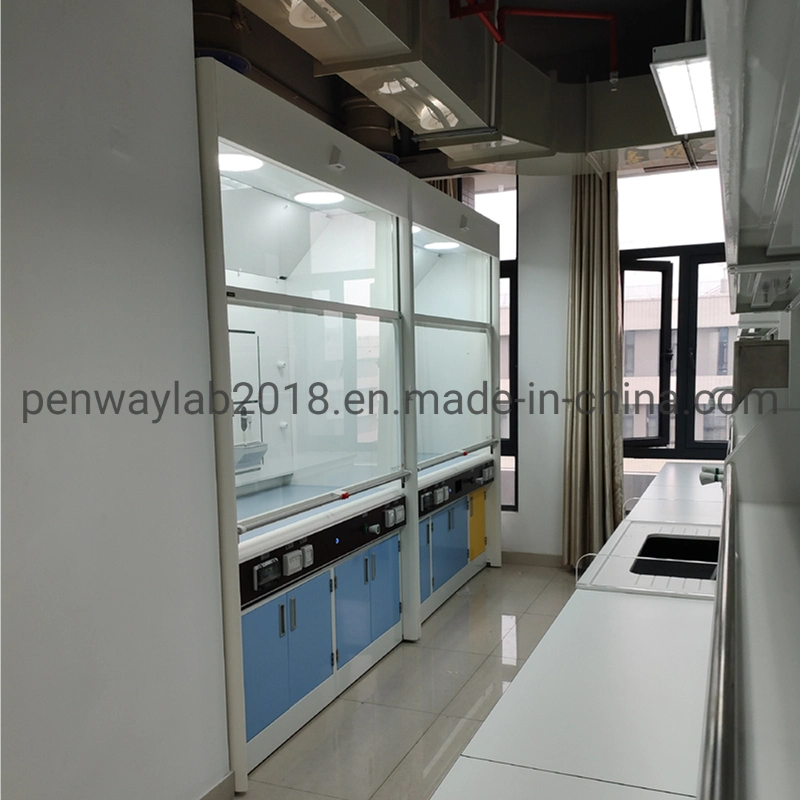 High Performance En Standard Vav Fume Hood Lab Fume Extractor