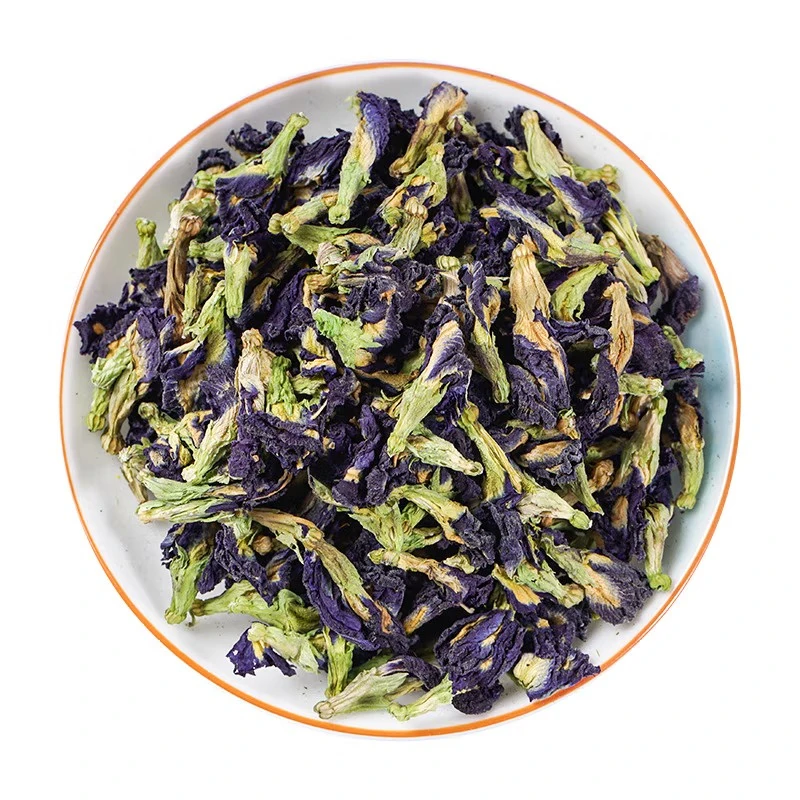 Hot Sale Herbal Medicinal Dried Blue Butterfly Pea Flower Beauty & Healthy Tea