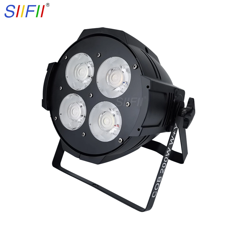 New Stage Lighting 4 Eyes 4X50W COB Blinder 2in1 Profile Spotlight 200W LED COB PAR Light COB LED Spot Stage Beam Vintage Light