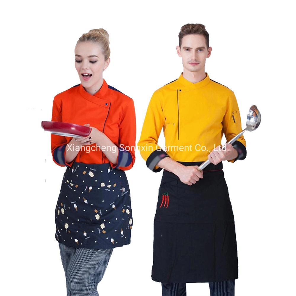 Food Service Cooking Hotel Restaurant Barber Shop Costume Bakery Cafe Work Clothes Chef Uniform