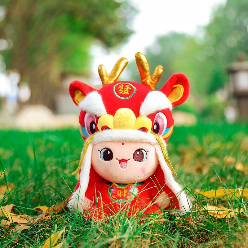 Yanxiannv Wholesale/Supplier Love Dolls Customized Chinese Dragon Doll Company Gift I Annual Meeting Gift Birthday Gift