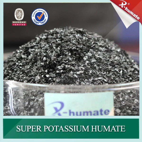 X-Humate del 95% soluble en agua Super Potasio Humate fertilizantes orgánicos