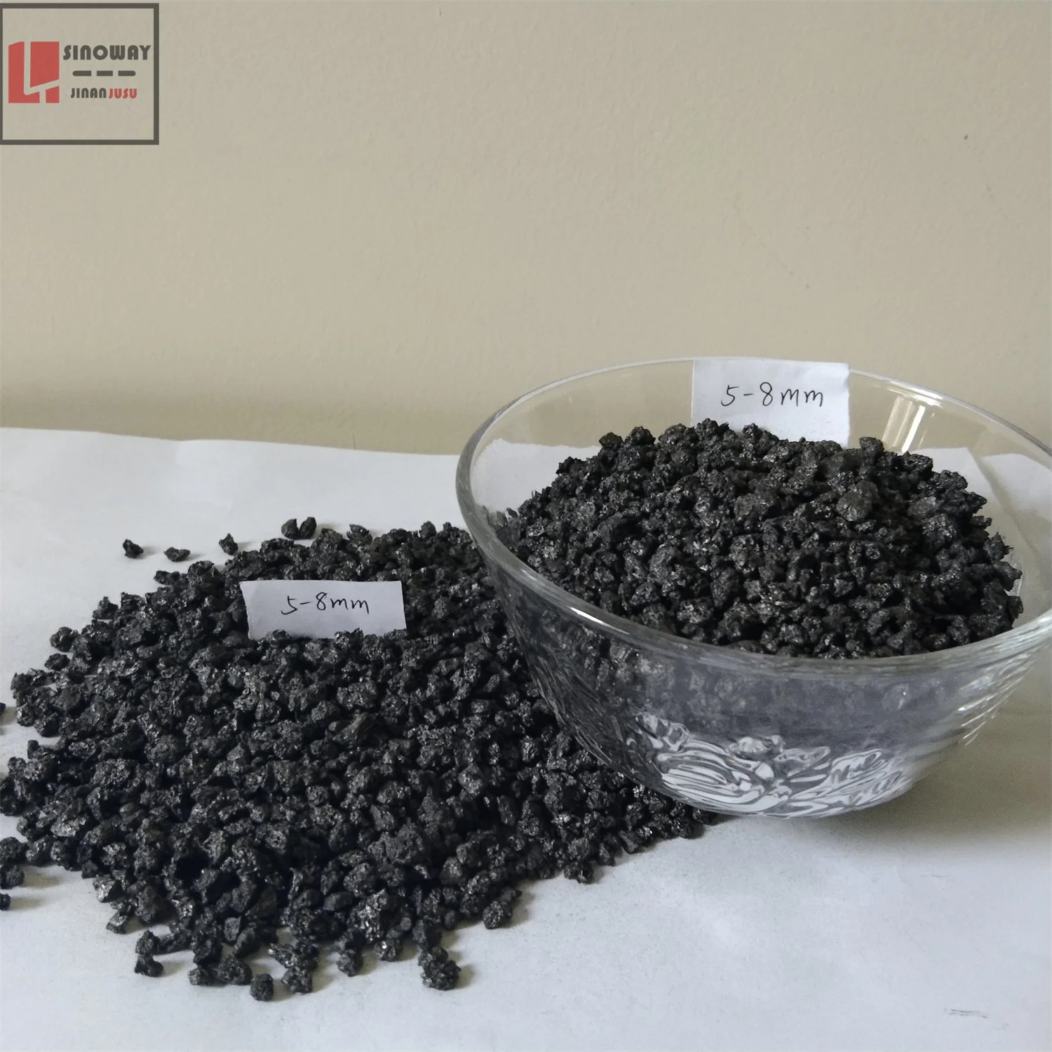 Black Calcined Petroleum Coke for Sale