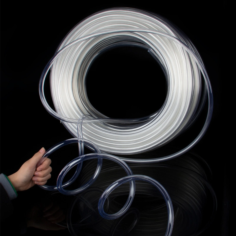 Hot Sale 6 8 12mm Medical PVC Tube Plastic Extrusion Clear Pipe Hose