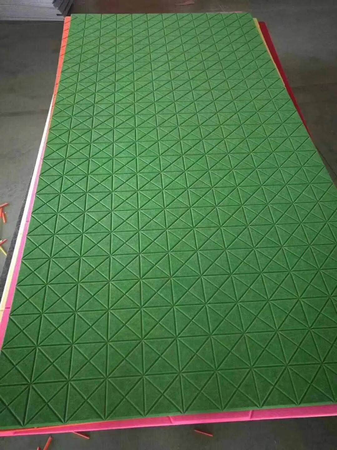 Auditorium Decoration Wall Decoration Groove 1200*2400mm Pet Acoustic Board