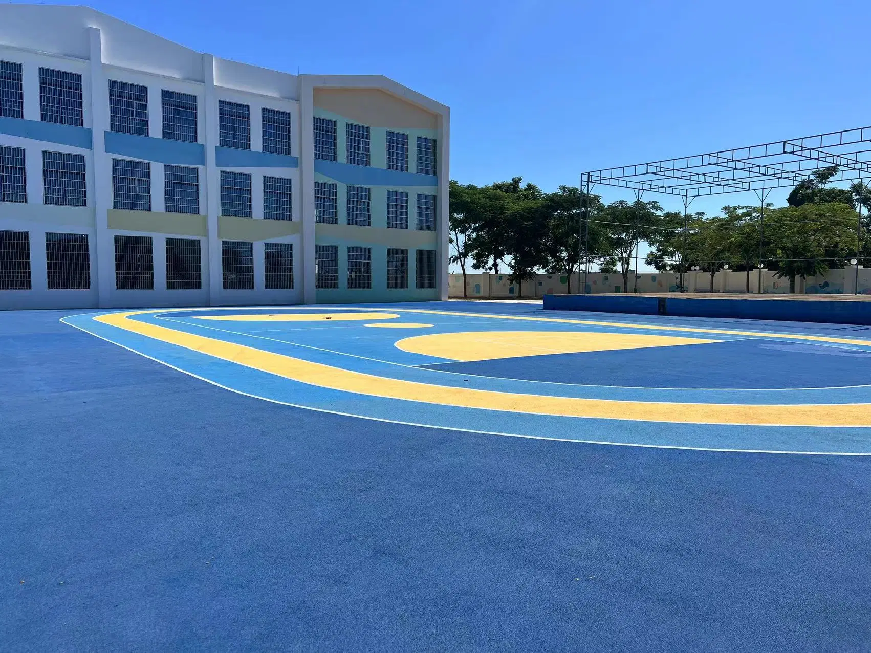 Origin China EPDM Rubber Granules for Fitness Pathway Surfaces