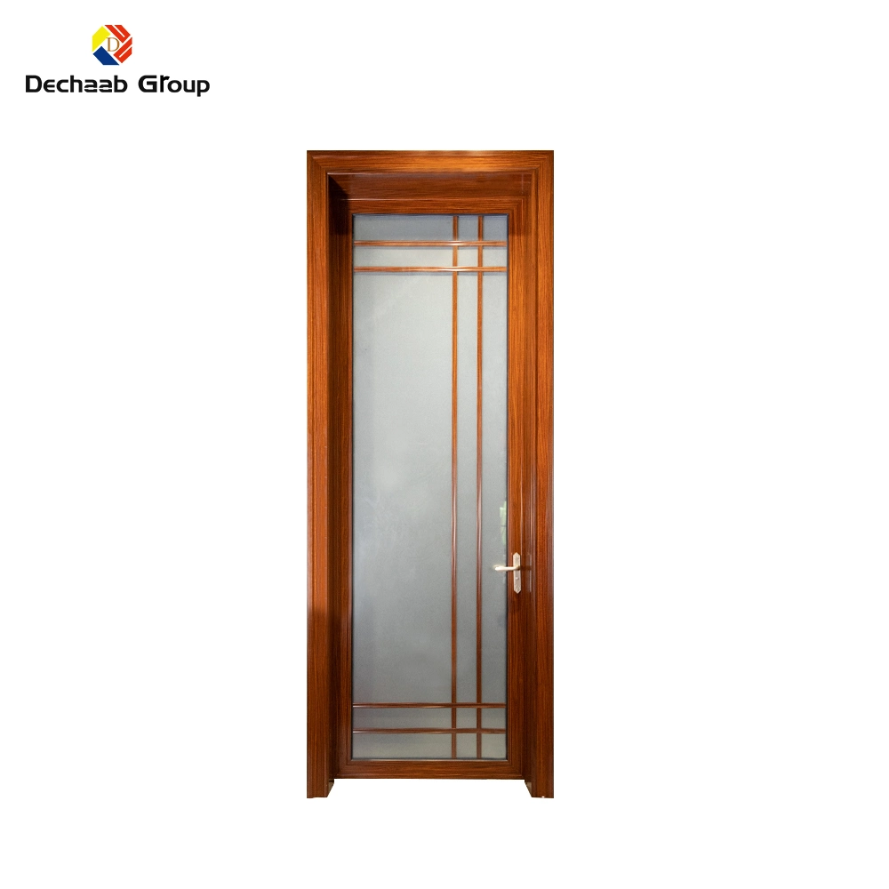 Modern Preminum Interior Bathroom Doors Aluminum Glass