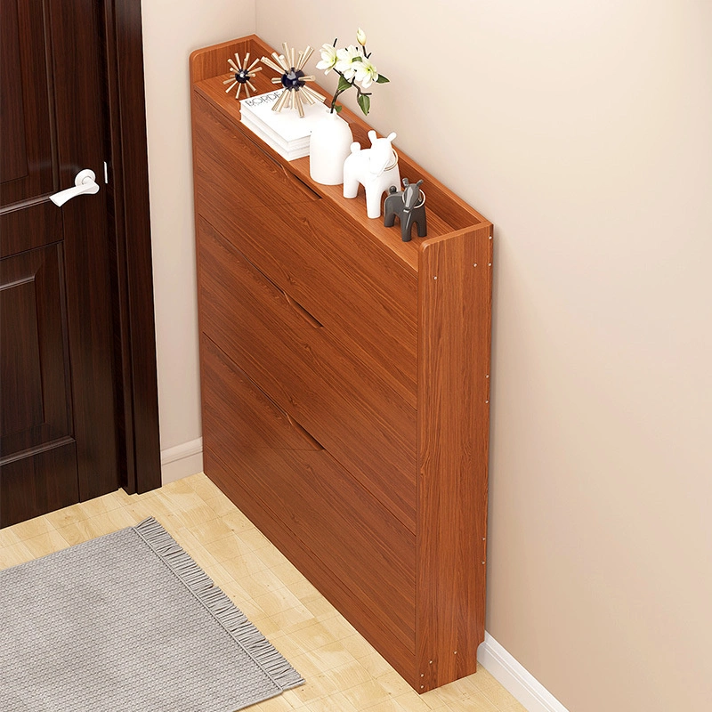 Hot Sales Hallway Furniture Household Narrow Door Indoor Wall Dump Shoe Cabinet