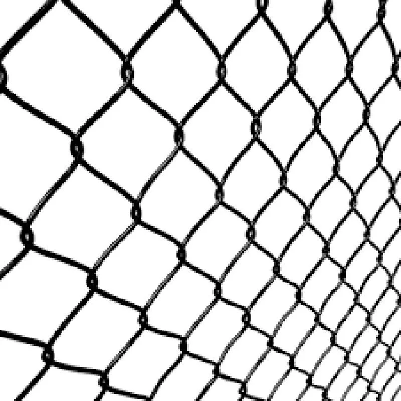 Hot Sale Galvanized Chain Link Fence para cable de hierro de fábrica Cercado de malla