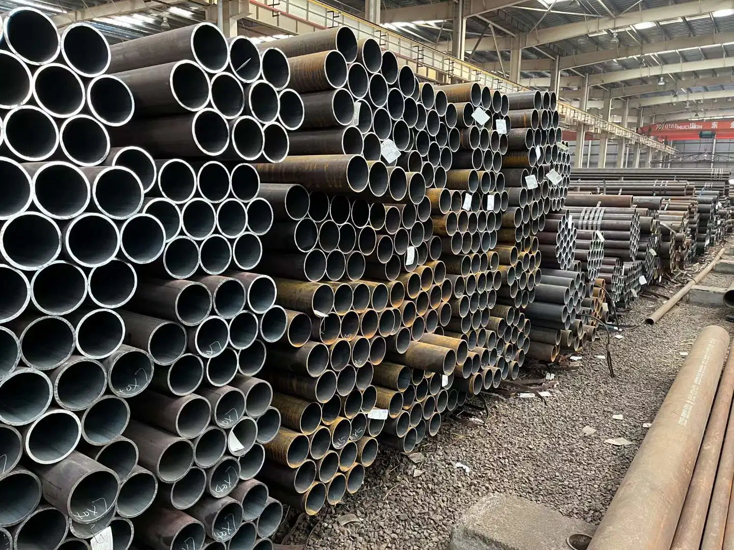 En10297-1 E355 Seamless Pipe E275 St52 SAE1045 DIN2391 St52 E215 E235 Seamless Steel Pipe