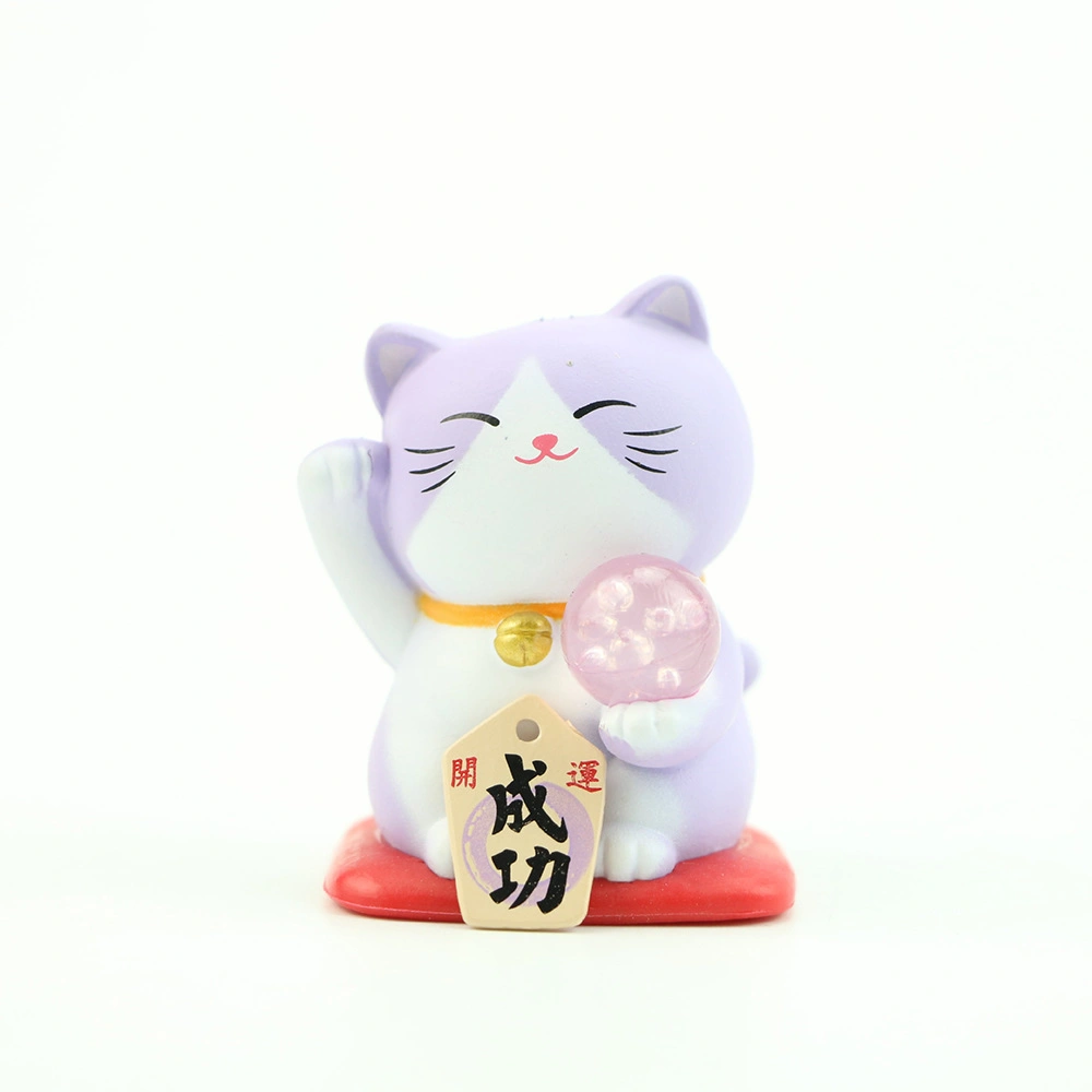 OEM ODM Custom Design Anime Doll Miniature Lucky Cat Set Кукла Детская игрушка со словами