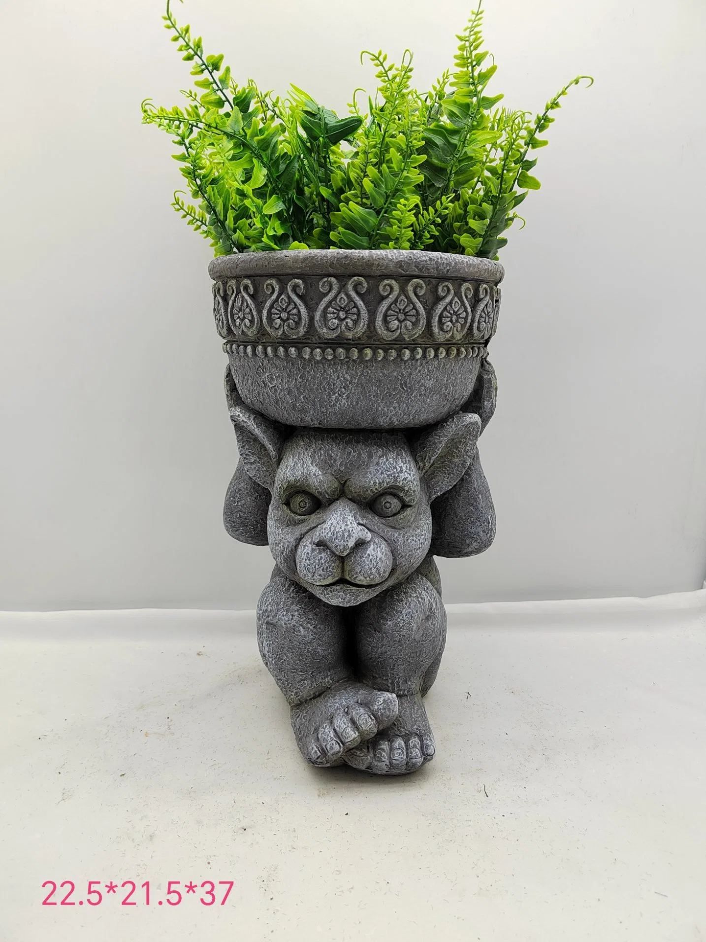 New Fair Lovely Sheep Sculpt Flower Pot Nice Funny Design Decor