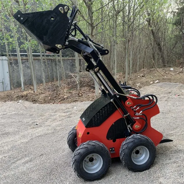 Free Shipping Skid Steer Loader Mini CE EPA Mini Skid Steer Loader Used Loaders with All Attachments and Gasoline Engine