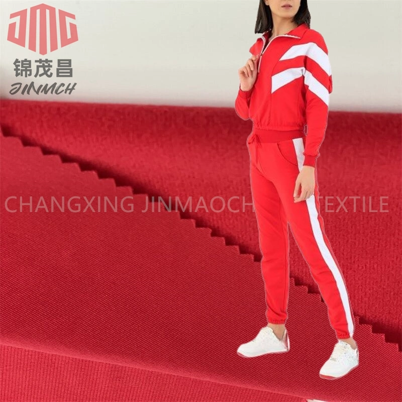 Factory Knitting Fabric 100% Polyester 200/220/265GSM 75D 100d Super Poly Sportoc Fabric for Garment Tracksuit Uniform Sportswear