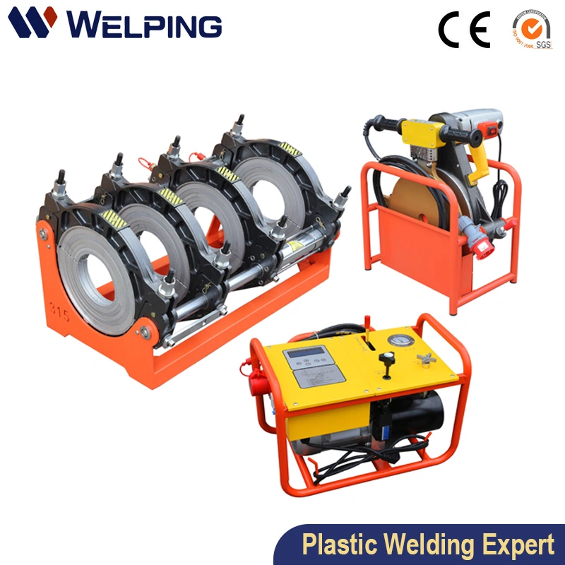 Resistance High Performance HDPE Pipe Fusion Machine Price Butt Welder 90-315mm