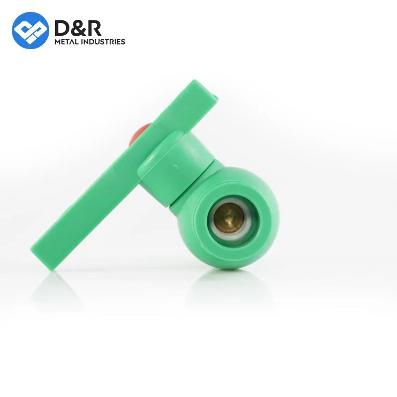 DN15 DN20 Custom PPR Ball Valve with Welding Connector PPR Fitting Ball Valve