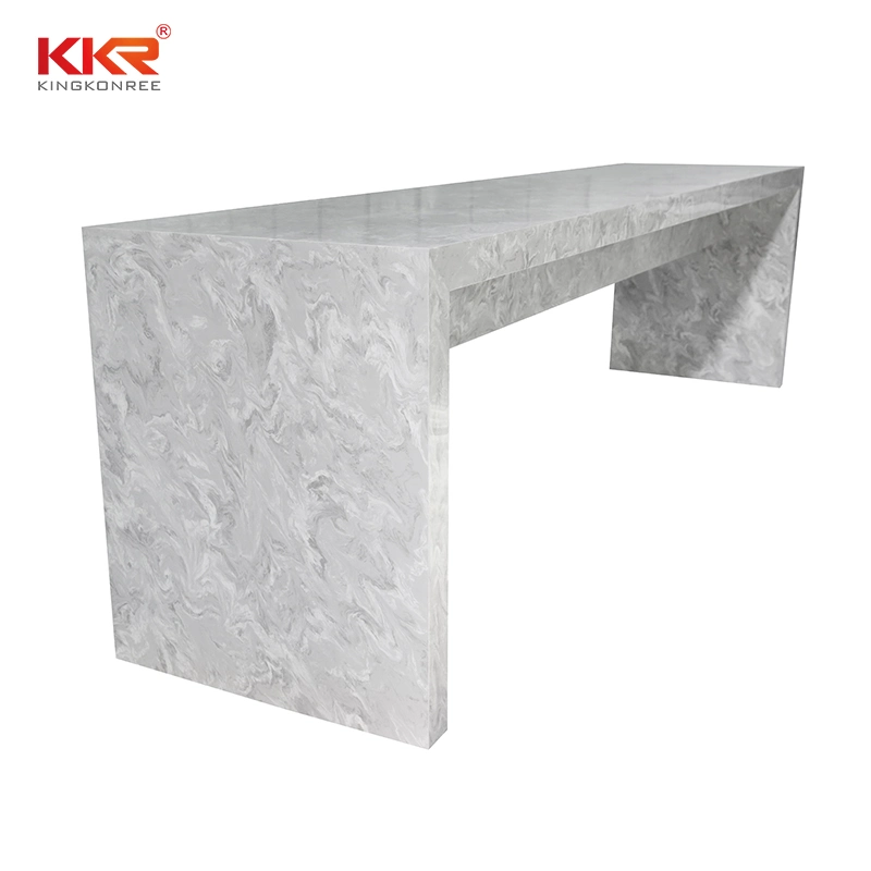 Customized Artificial Stone Quartz Solid Surface Slab for Kitchen Top Bathroom Vanity Top