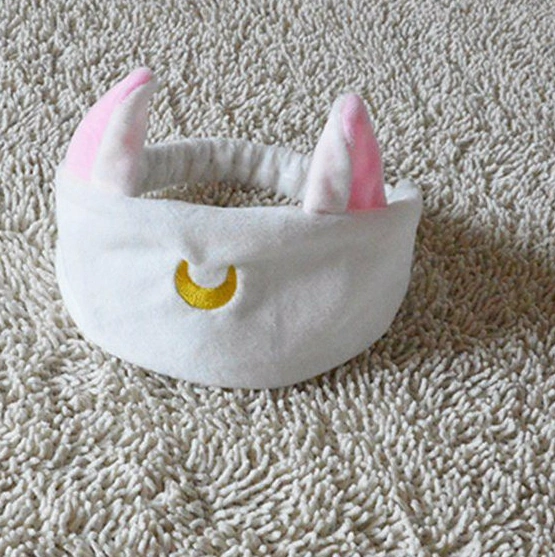 Factory Cotton Fashion Lovely Cat Ear Pattern Women Hair Accessories Elastic Hair Band Headband