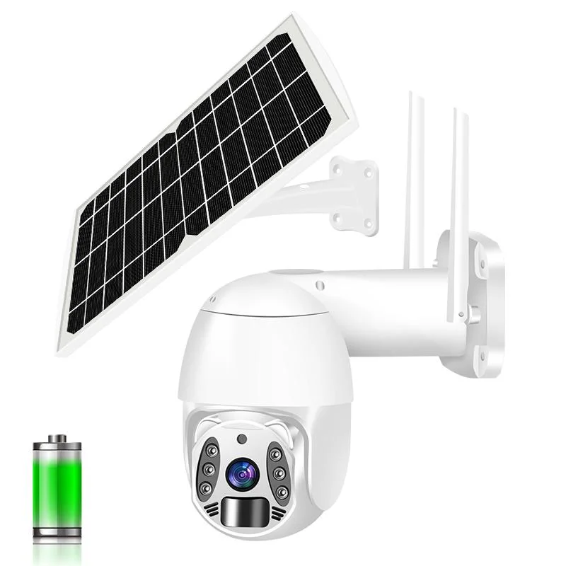 1080P 4G Tuya Smart Solar caméra Wi-Fi CCTV vidéo sans fil Caméra de surveillance caméra mobile extérieure avec protection de la batterie