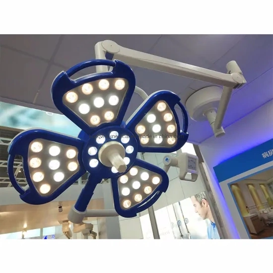 Hospital Medical LED Ceiling Mounted Double Head Medical Equipment Operating Surgical Light