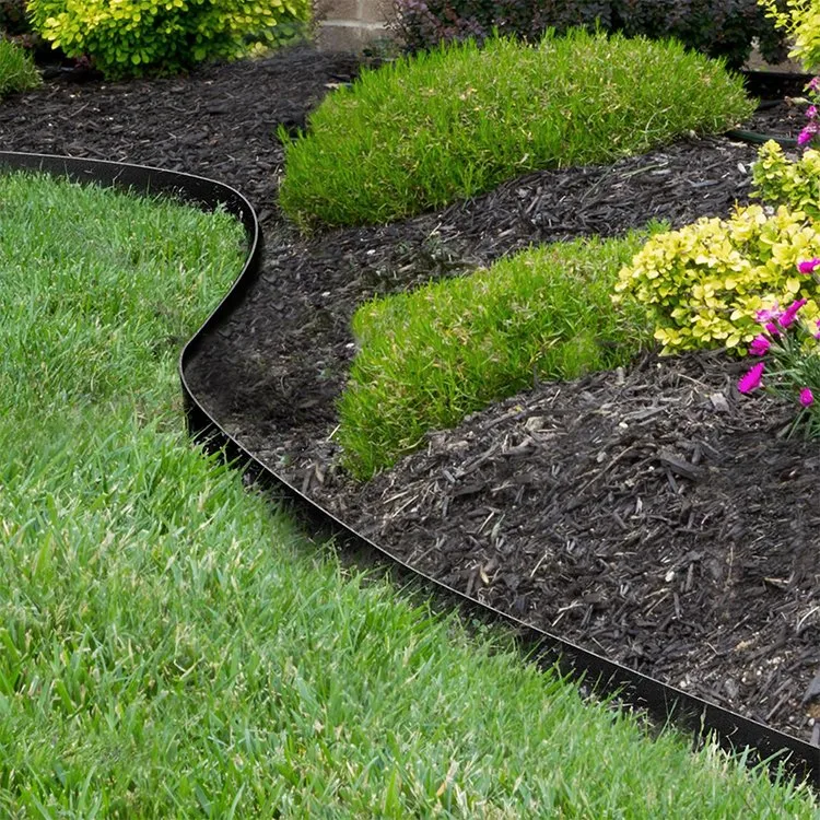 Jh-Mech Black for Stone Isolation Belt Heavy Duty Professional Landscape Border