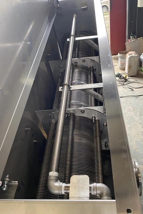 Placa de prensa de tornillo Muiti deshidratación de lodos en las aguas residuales de la máquina