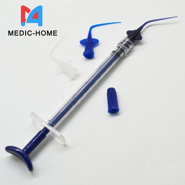 Sterile Plastic Disposable Periodontal Needle for Dental Clinic 0.25mm 0.35mm 0.28mm