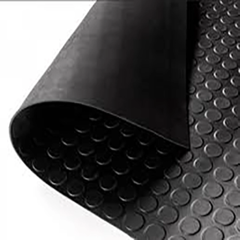 Stud Mat Round Coin Rubber Sheet Copper Coin Rubber Mat 2.5mm~10mm