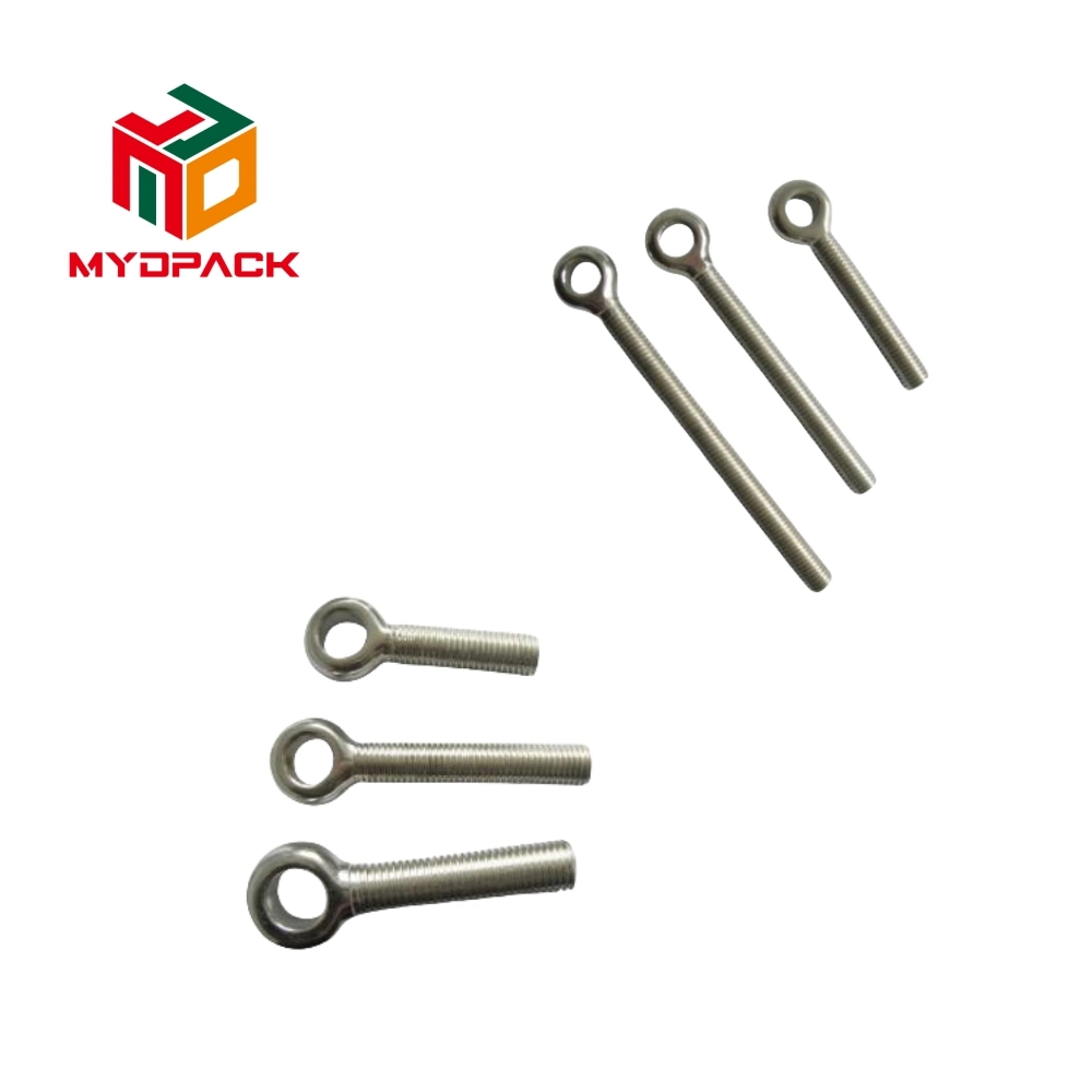 Stainless Steel Articulated Screw Round Head Perforated Sheep Eye Bolt Perforated Bolt High Strength Live Joint Photovoltaic Screws