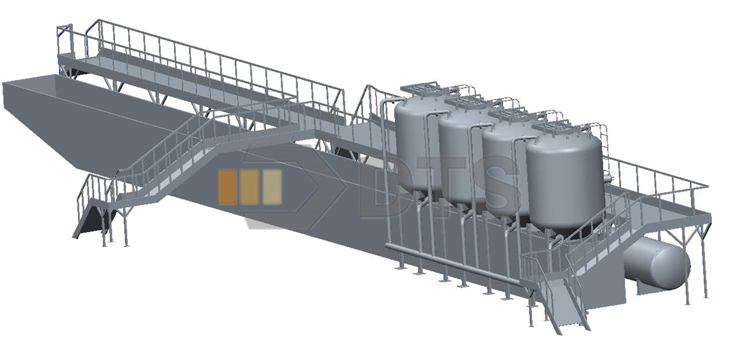 Autoclave/stérilisation verticale sans stérilisation en continu pour grandes échelles Chaîne de production agroalimentaire