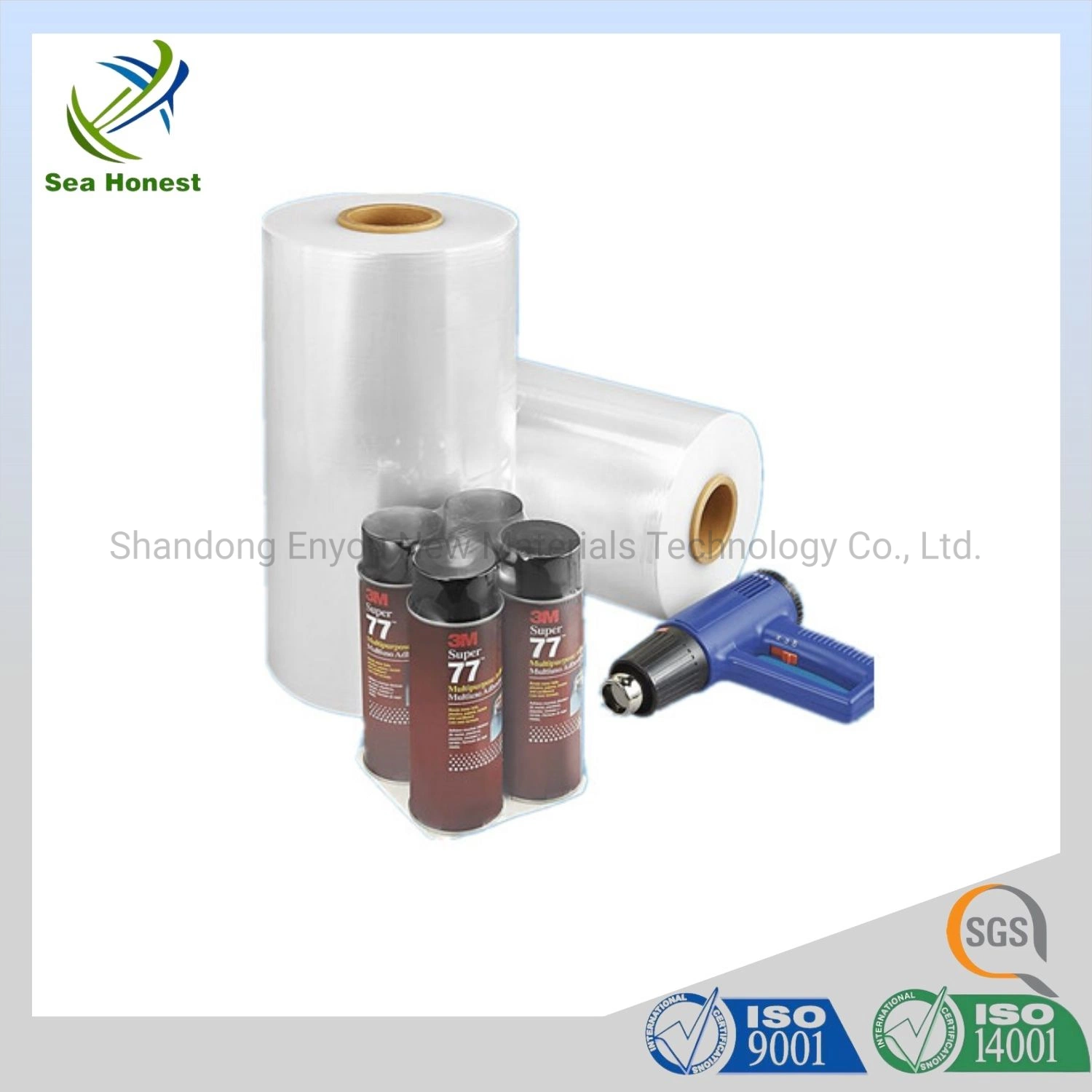 High quality/High cost performance  Blow Molding and Cast PVC PETG Shrink Film for Sleeve Label Printing