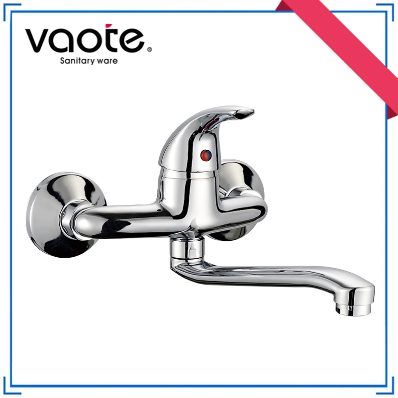 High quality/High cost performance  of Brass Wall-Mounted Kitchen Mixer Faucet (VT12102)